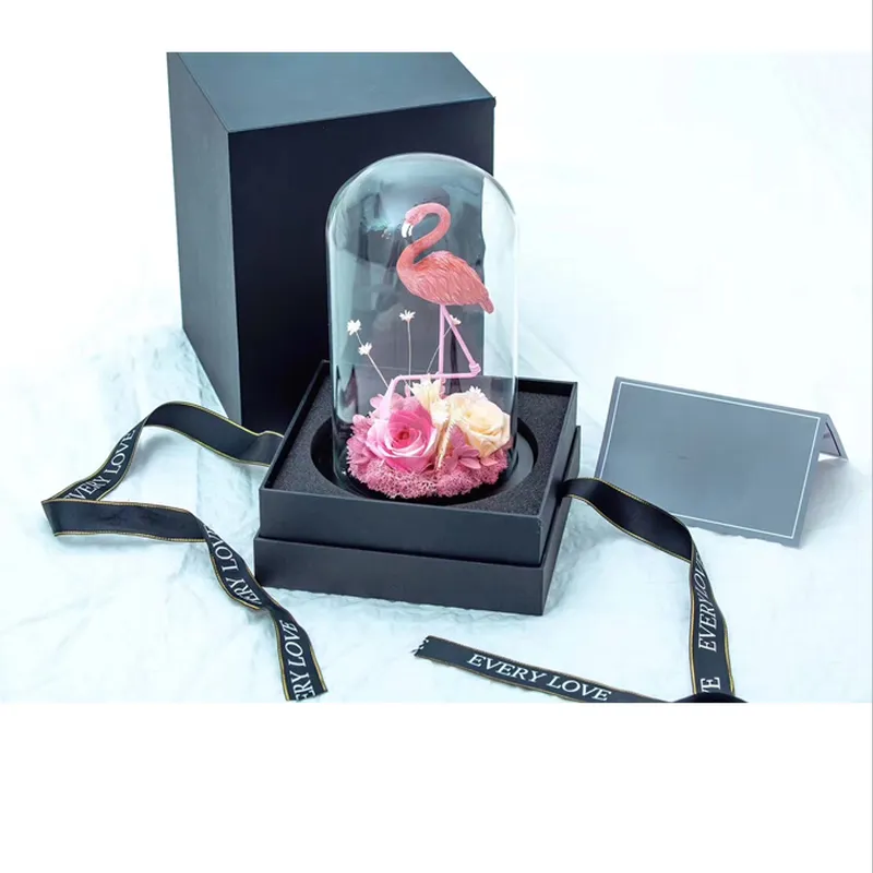 Preserved Rose in Glass 5