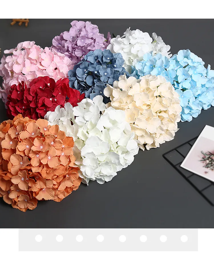 Colorful Silk Flowers