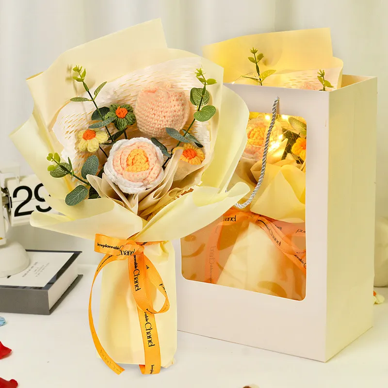 Hand-Crocheted Bouquet 4