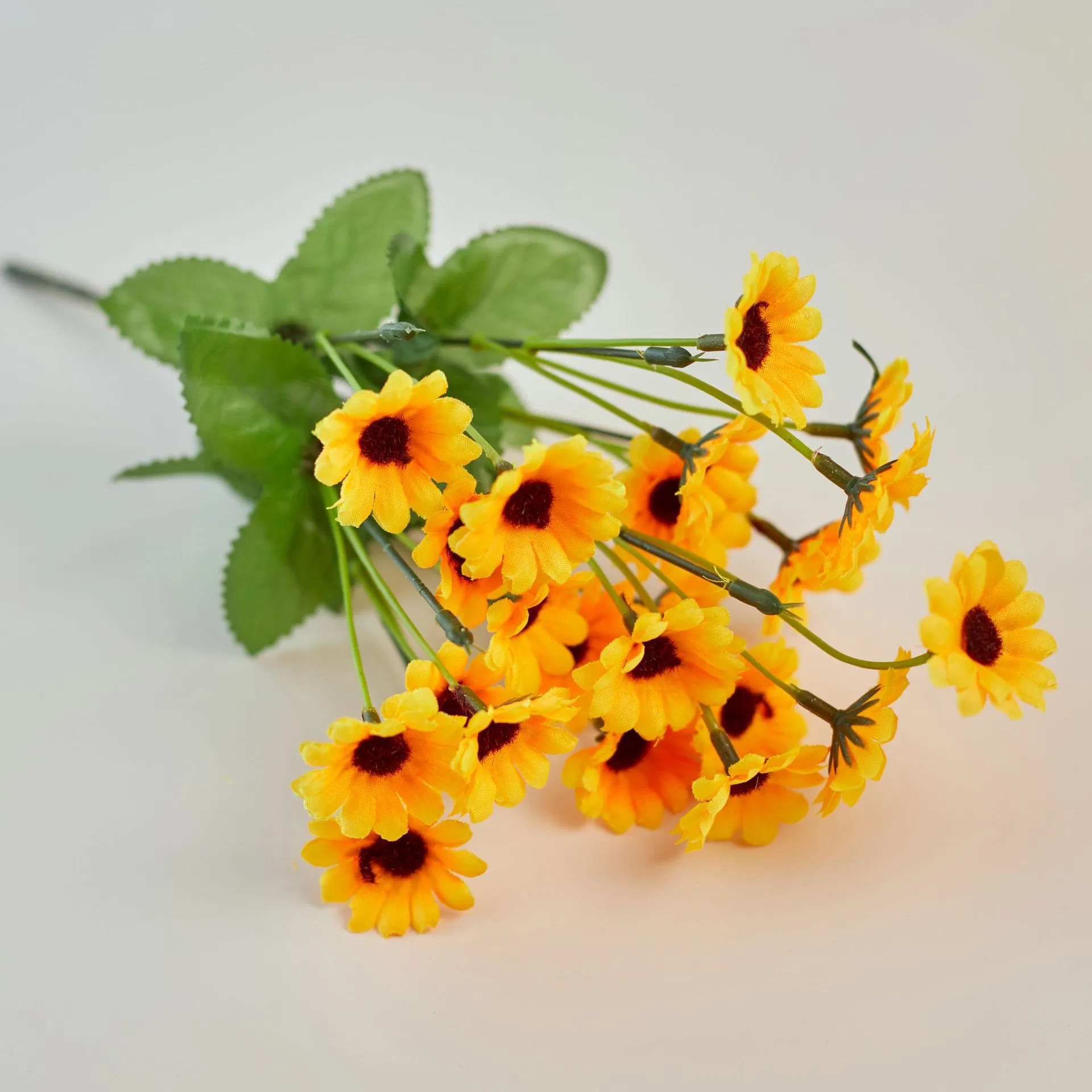 13 Head Bunch Faux Sunflowers Artificial for Vase Home Party DIY Decoration