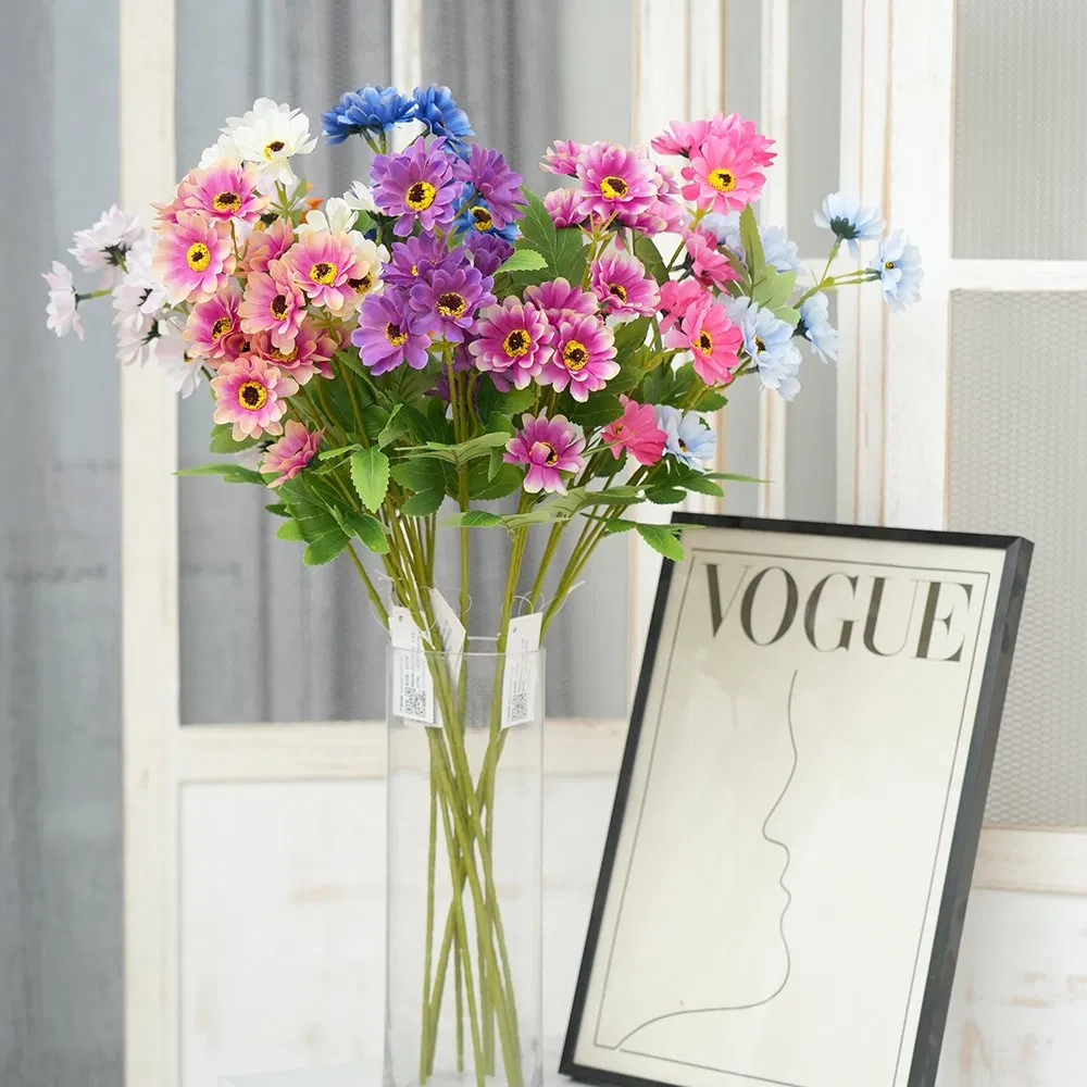 Wholesale 12head Artificial Sunflower Lifelike Handmade Sunflowers Decoration Floral Spray for Indoor and Outdoor Decoration