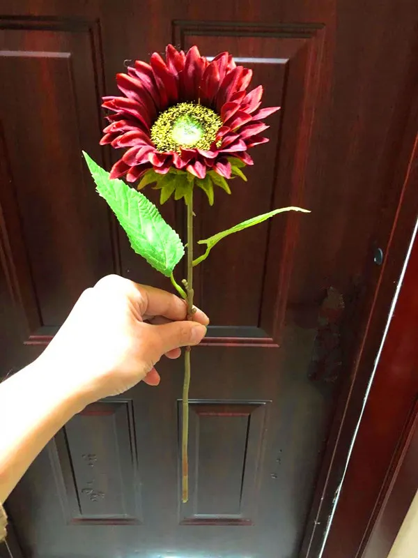 Synthetic Flowers Artificial Sun Flowers Plastic Sun Flowers