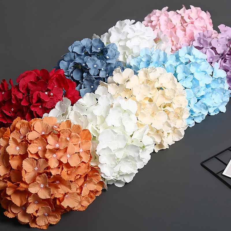 Handmade Artistry Shines in Unique Artificial Flowers: Durable Stem Peony Orchid Café Table Accent Calming Nostalgic Hydrangea