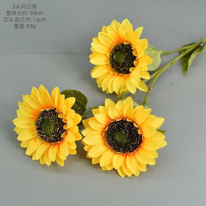 Artificial Silk Sunflower 6