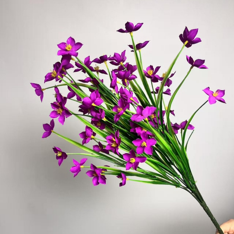Fourty Heads Orchid for Home Holiday Decoration From Factory Wholesale Artificial Flower OEM