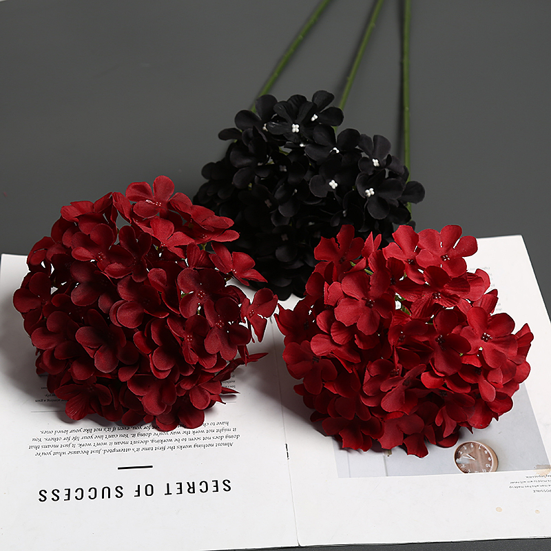 Busy Lifestyles Love These Artificial Flowers: Lush Blooms with Zero: Decorative Flowers Gerbera Rose Gift Corner-Brightening Table-Softening Hydrangea