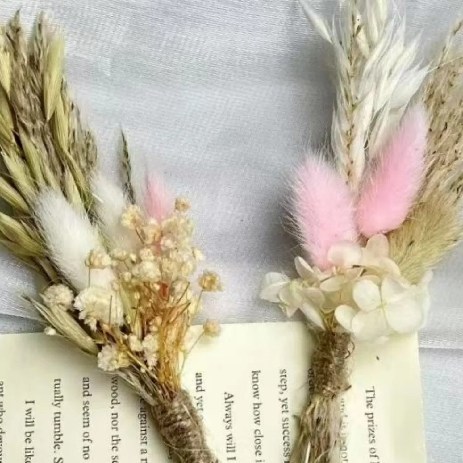 Bohemian Wedding Decoration Perfect Mother's Day Gift Mini Dried Flower Bouquet