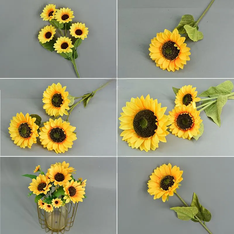Artificial Silk Sunflower 8