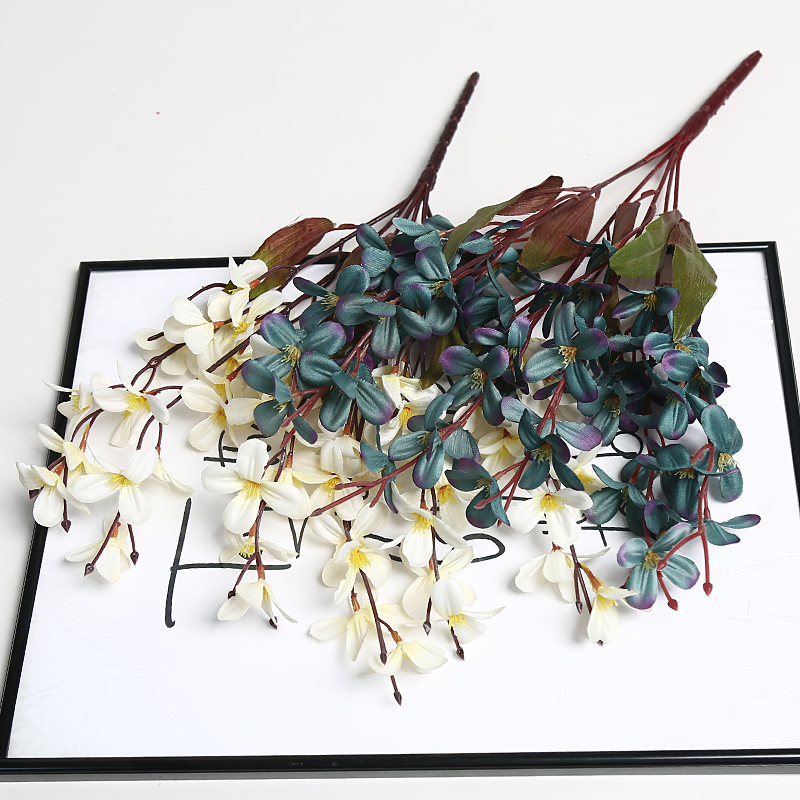 Manufacturer Wholesale Low Price Promotion Mother's Day Silk Flower Autumn Orchid