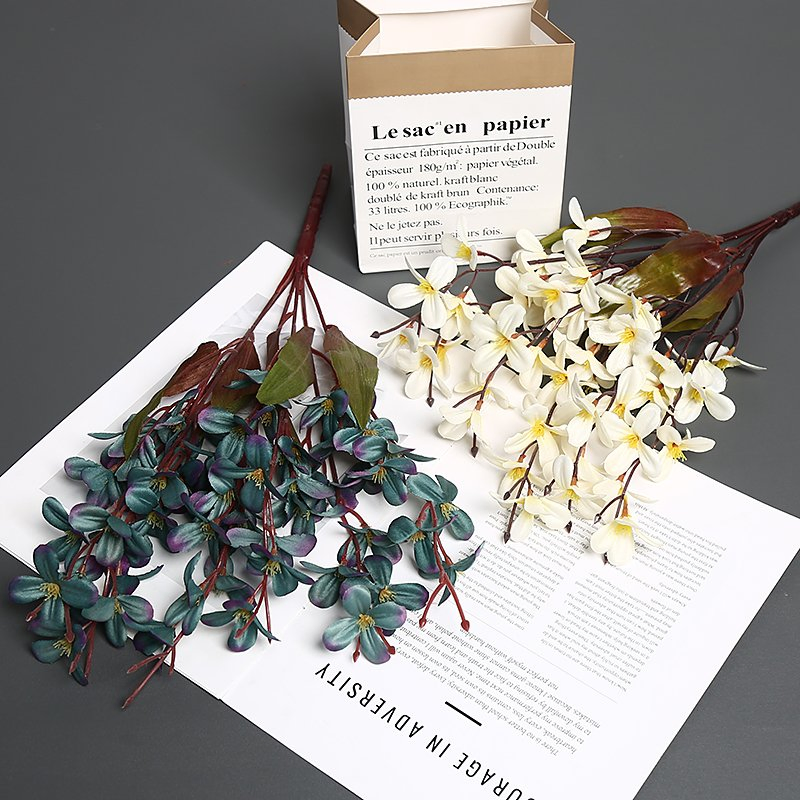 5 Colors European Style Retro Color Low Price Promotion Knurling Silk Orchid