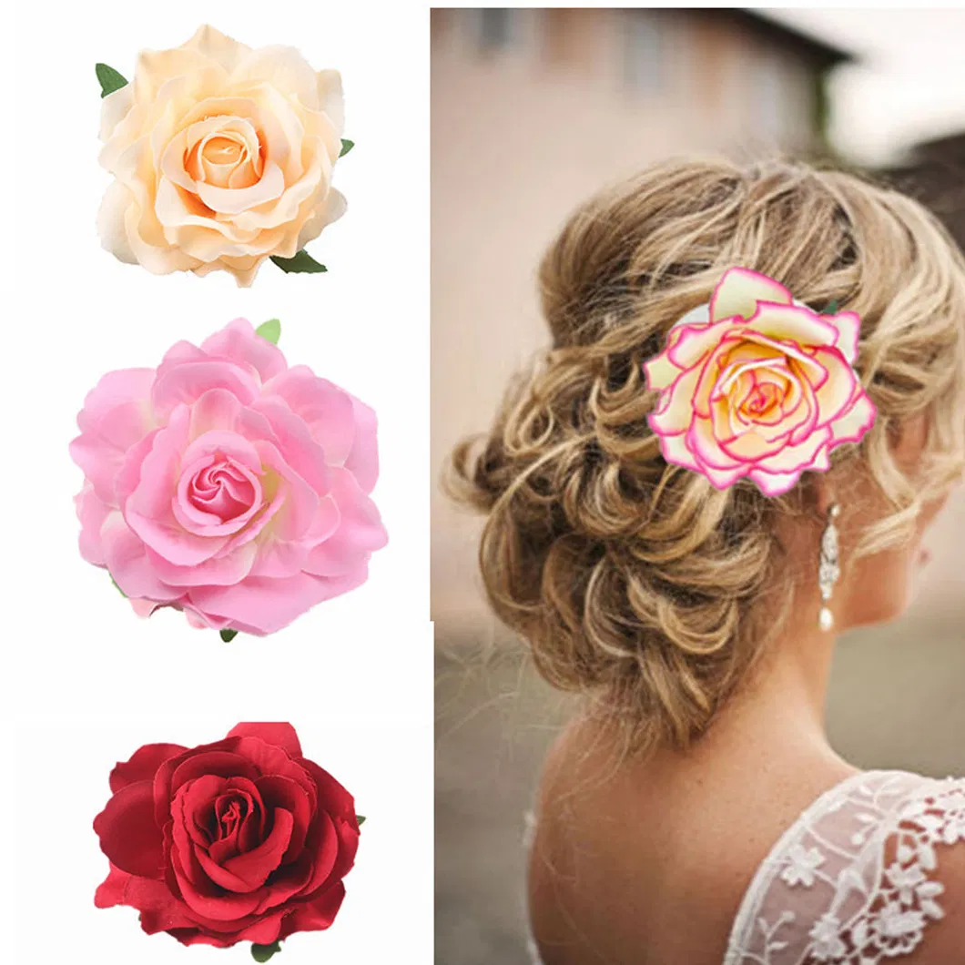 Flower Hair Clip Detail 4