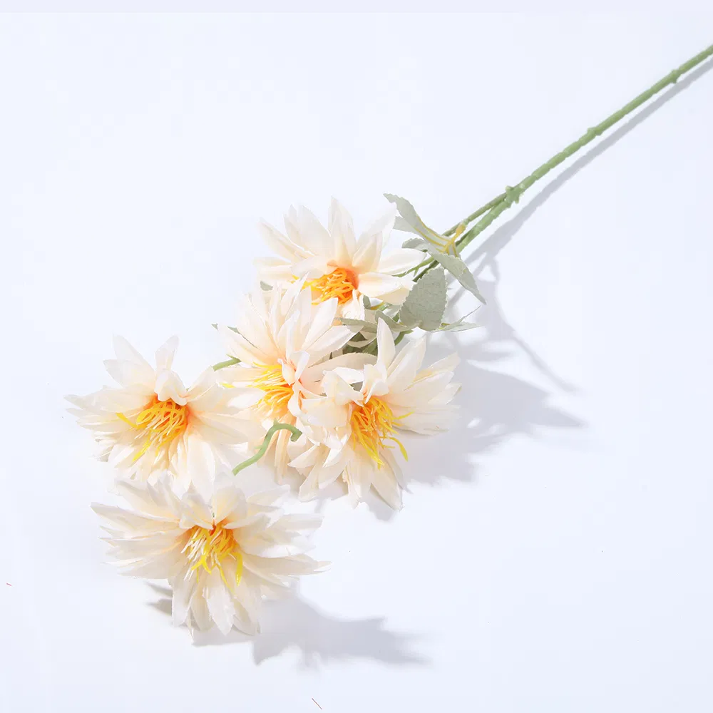 3D Real Touch Artificial Chrysanthemum Sunflower