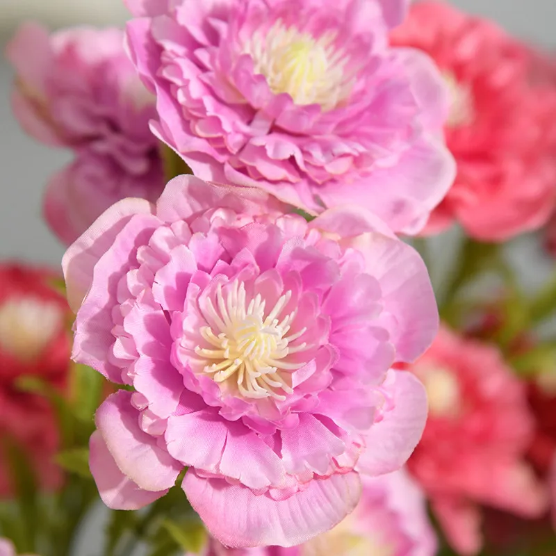 Artificial Silk Rose Colorful