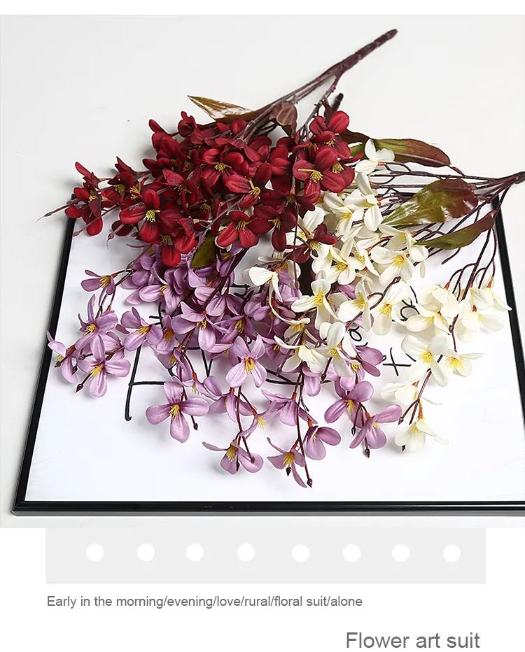 Silk Flower Autumn Orchid