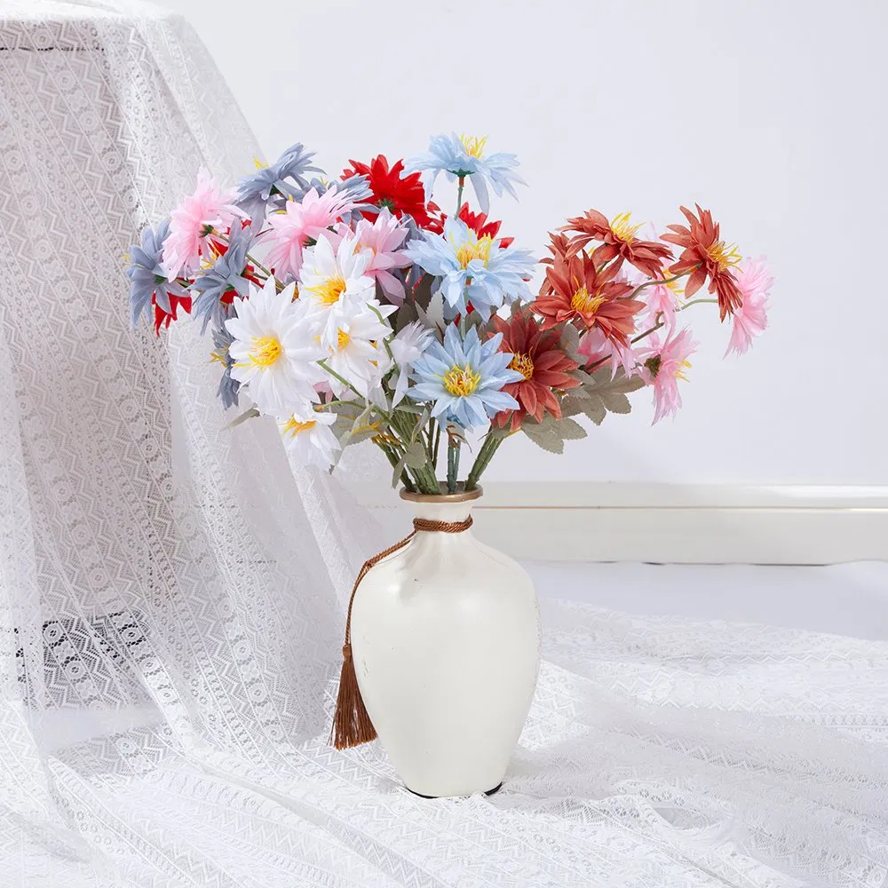 3D Real Touch Artificial Chrysanthemum Sunflower