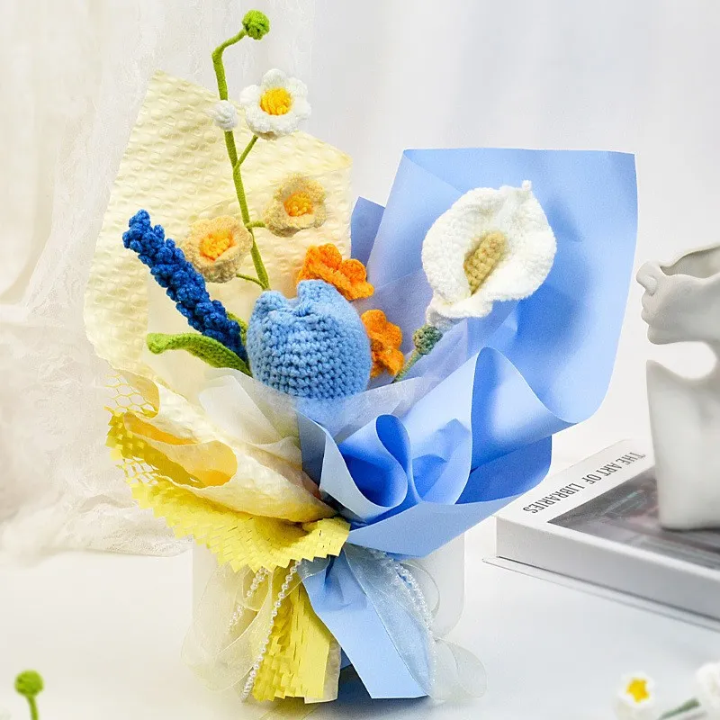 Hand-Crocheted Mixed Bouquet 4