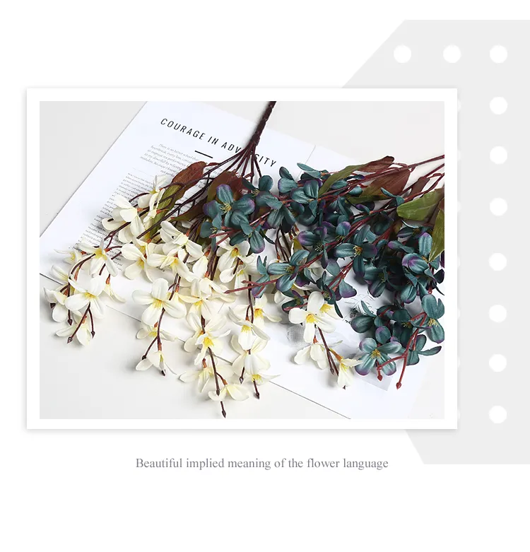 Silk Flower Autumn Orchid