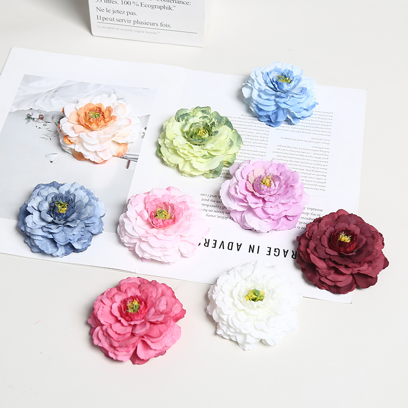Nursery Rhyme Artificial Flower Decoration Export Quality Customer Praise Elegant Packaging Wholesale Supply Bulk Discount Stock Peony