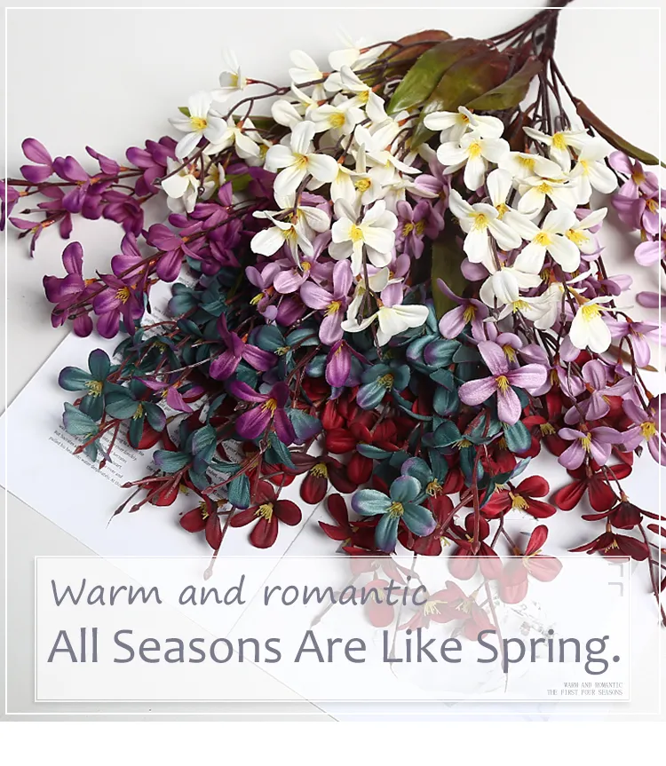 Silk Flower Autumn Orchid