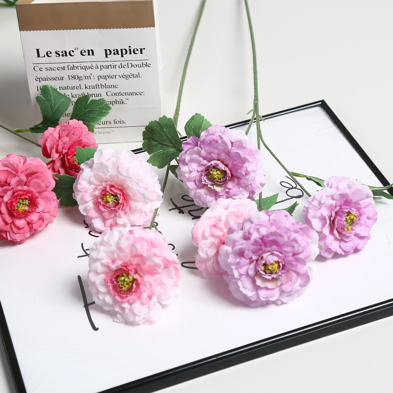 Long-Lasting Love Artificial Flower Decoration Never Wilts Fades Giant Bouquet European Style American Style Chinese Style French Style Rustic Peony