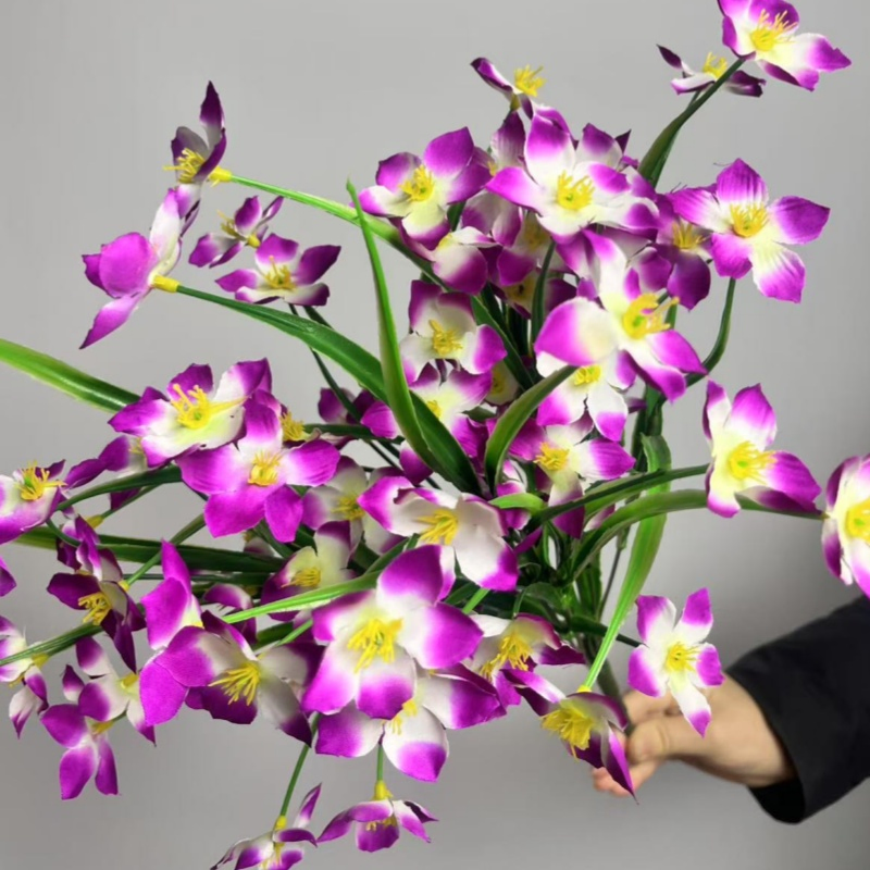 Fourty Heads Orchid for Home Holiday Decoration From Factory Wholesale Artificial Flower