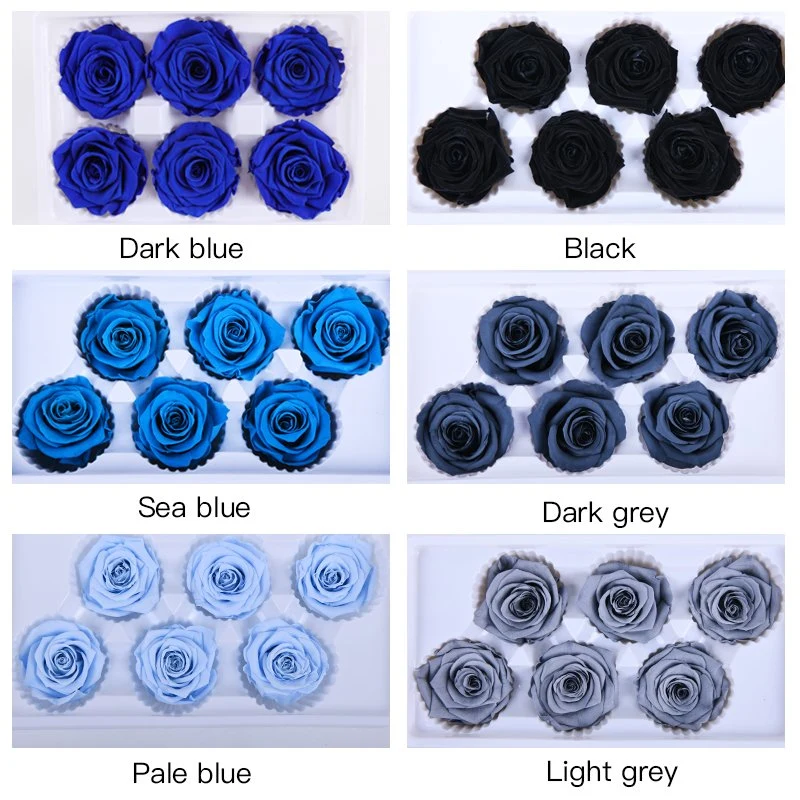 3-5 Years Lasting Preserved Rose Flowers for Glass Dome