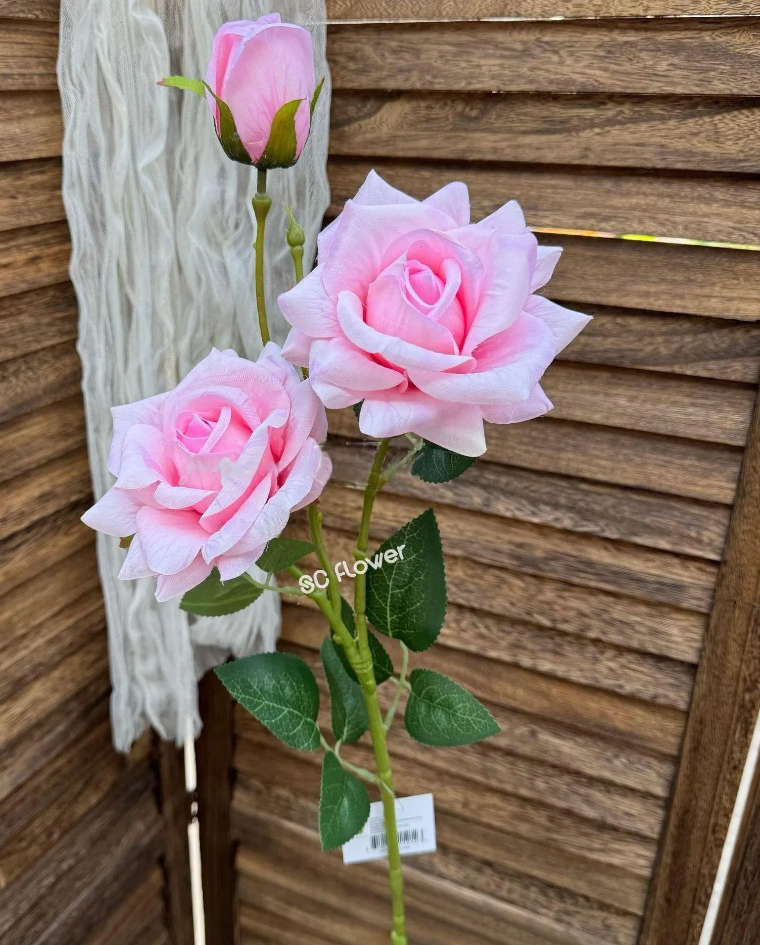 Foshan Wholesale 2025 New Luxury Spring Color Long Stem Faux Roses Artificial for Hotel Home Decoration