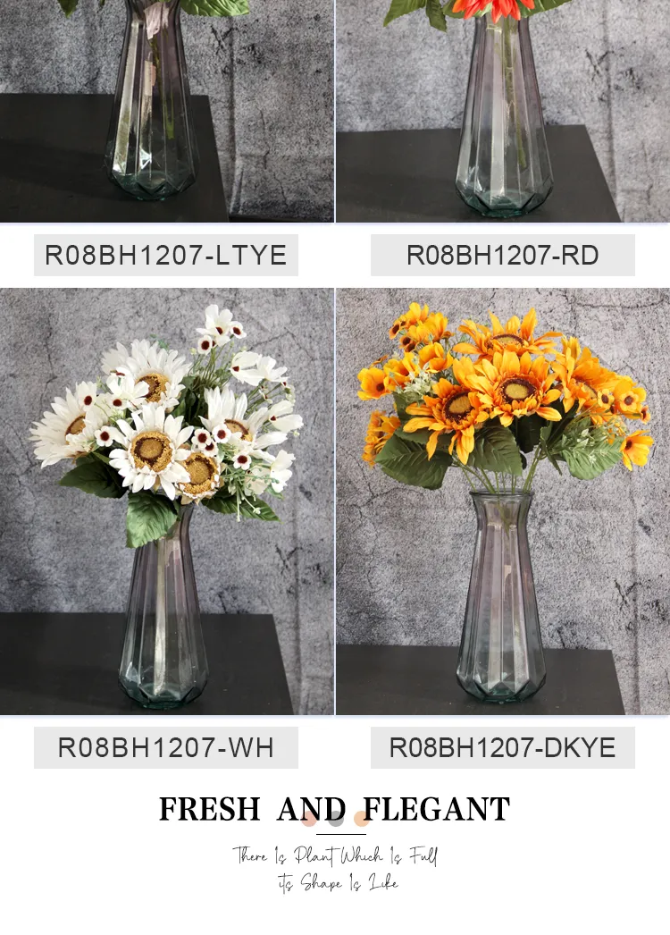 Artificial Sunflower Detail 5