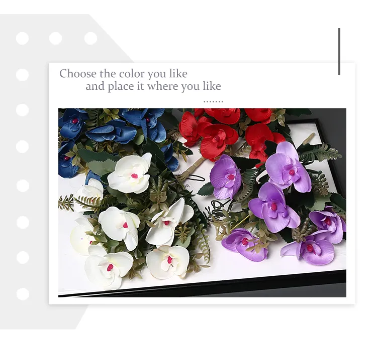 Artificial Orchid Display 4