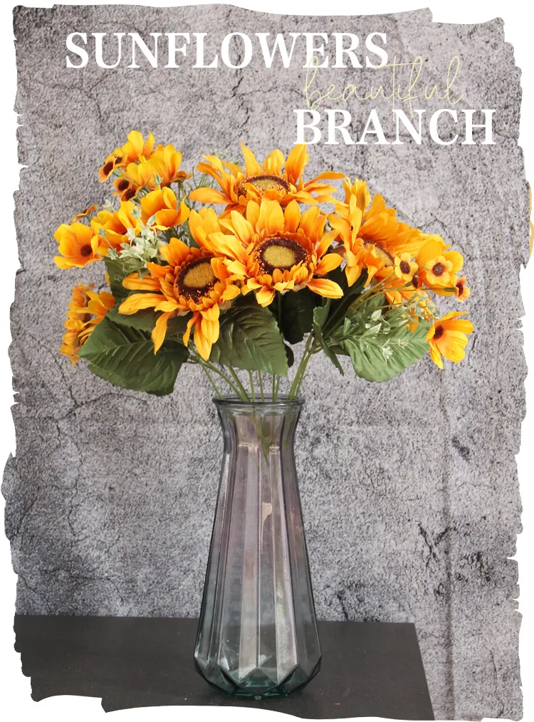 Artificial Sunflower Detail 1