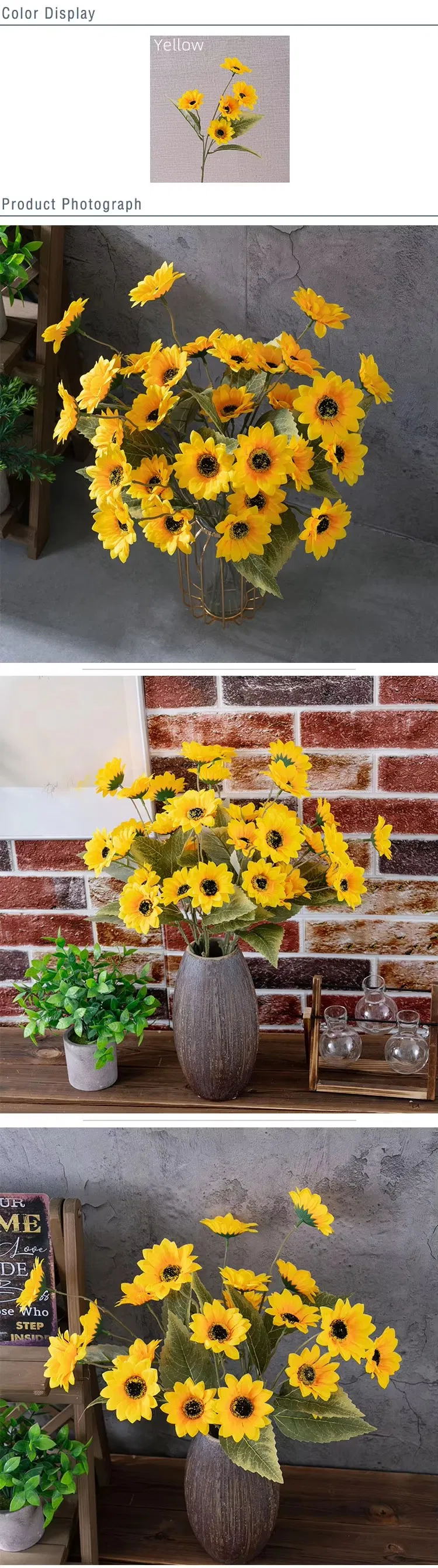 Full Length Sunflower Stem