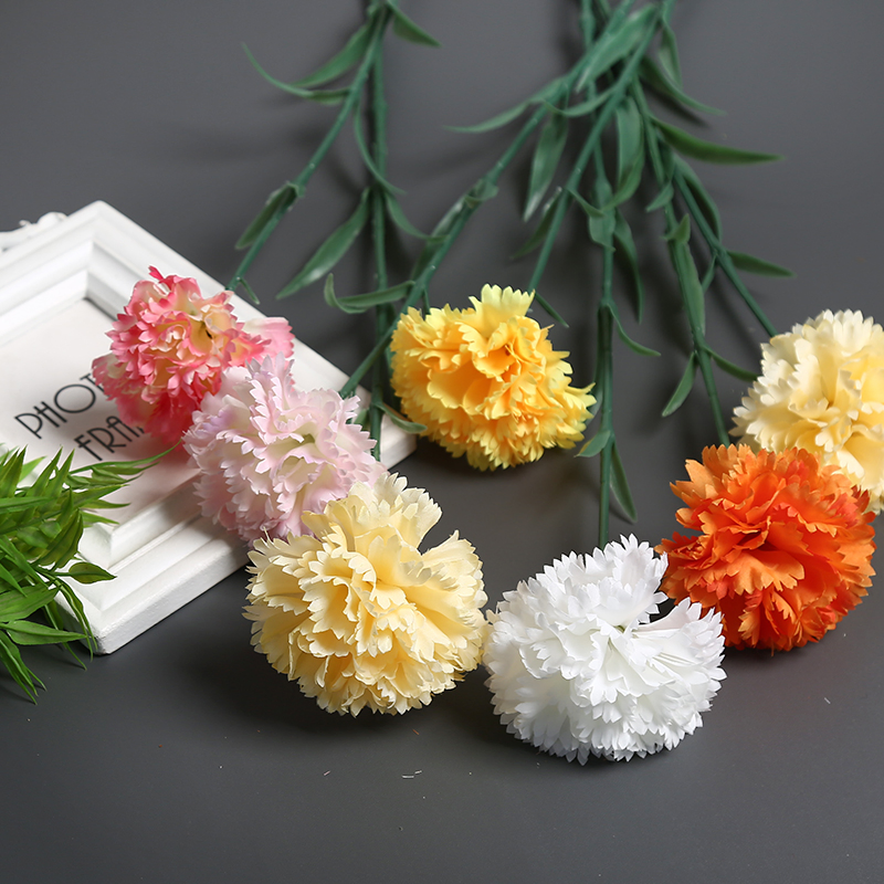 Realistic Artificial Flower Gerbera Bouquet: Bright for Kids’ Birthday: Orchid Carved Delicate Tabletop Ribbon Natural Cherry Blossom