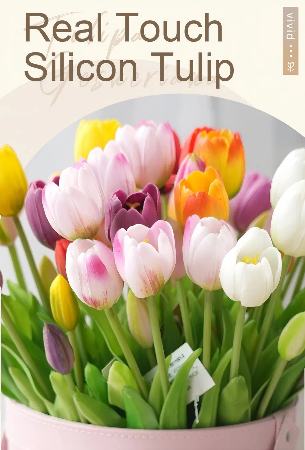 Artificial Tulip Real Touch Flowers