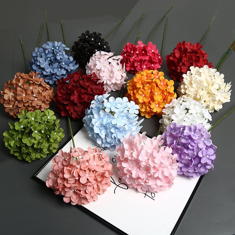 Christmas Cheer Lasts Longer Artificial Poinsettias Greenery Fabric Sunflower Iris Party Decor Heartwarming Cheerful Hydrangea