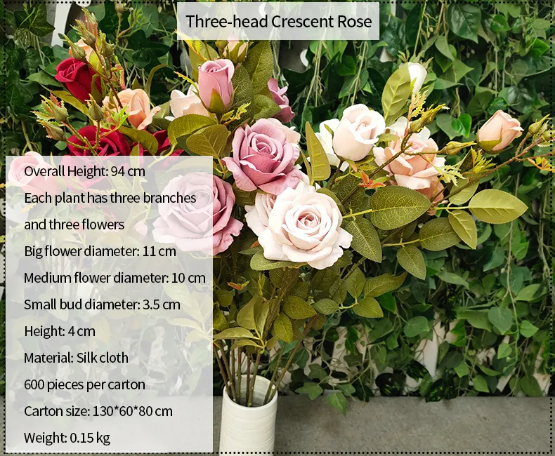 Elegant Artificial Rose Bouquet