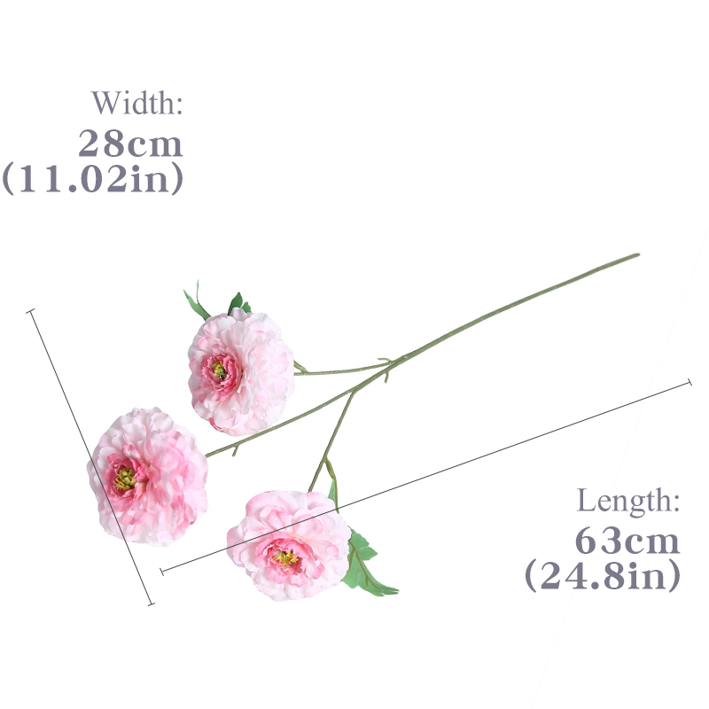 Long-Lasting Love Artificial Flower Decoration Never Wilts Fades Giant Bouquet European Style American Style Chinese Style French Style Rustic Peony