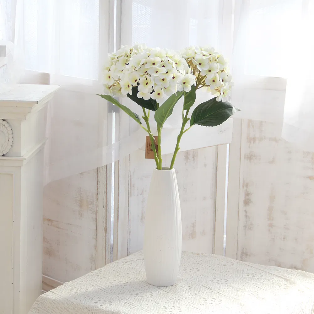 Artificial White Hydrangeas