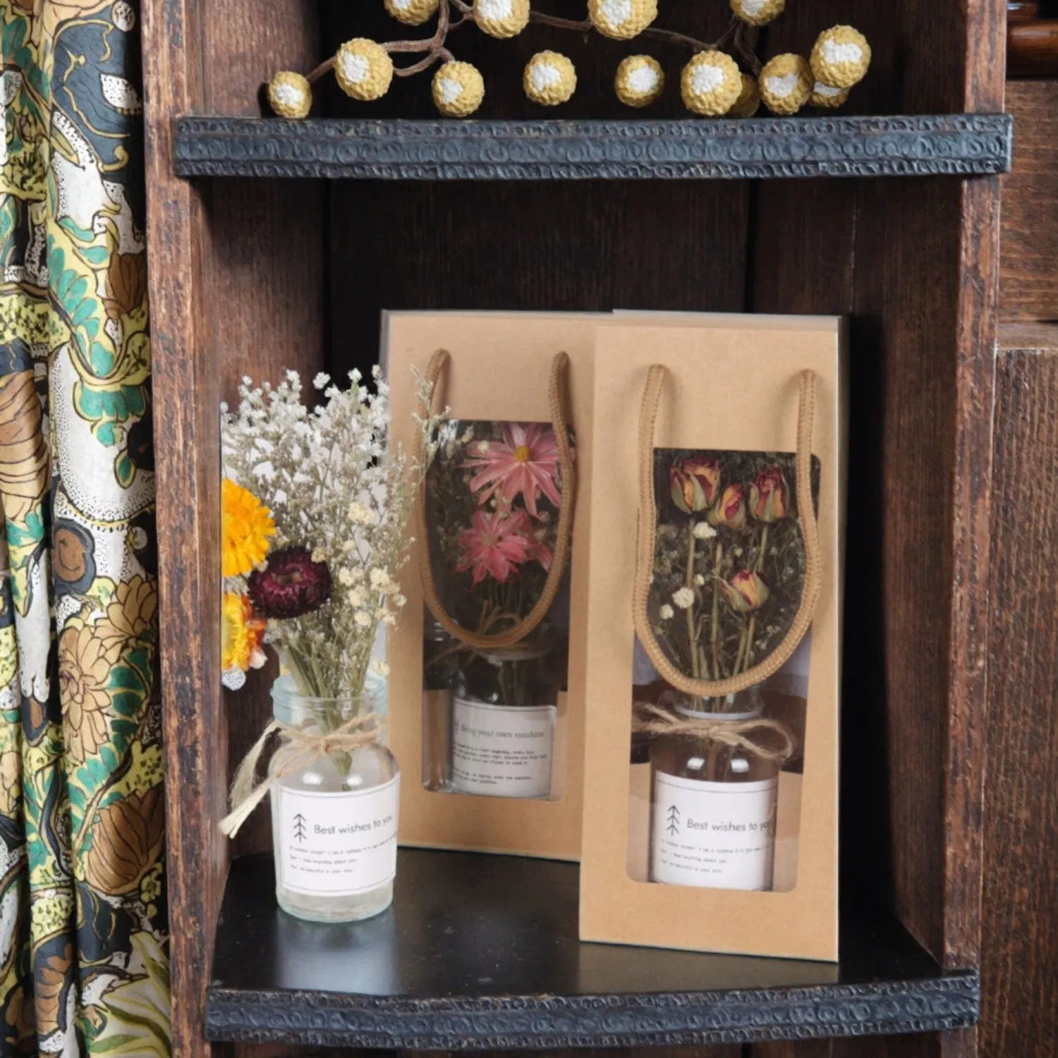 Eternal Dried Flower Bouquet