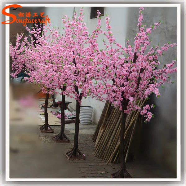 Lastest Style Artificial Fake Plastic Japanese Cherry Blossom