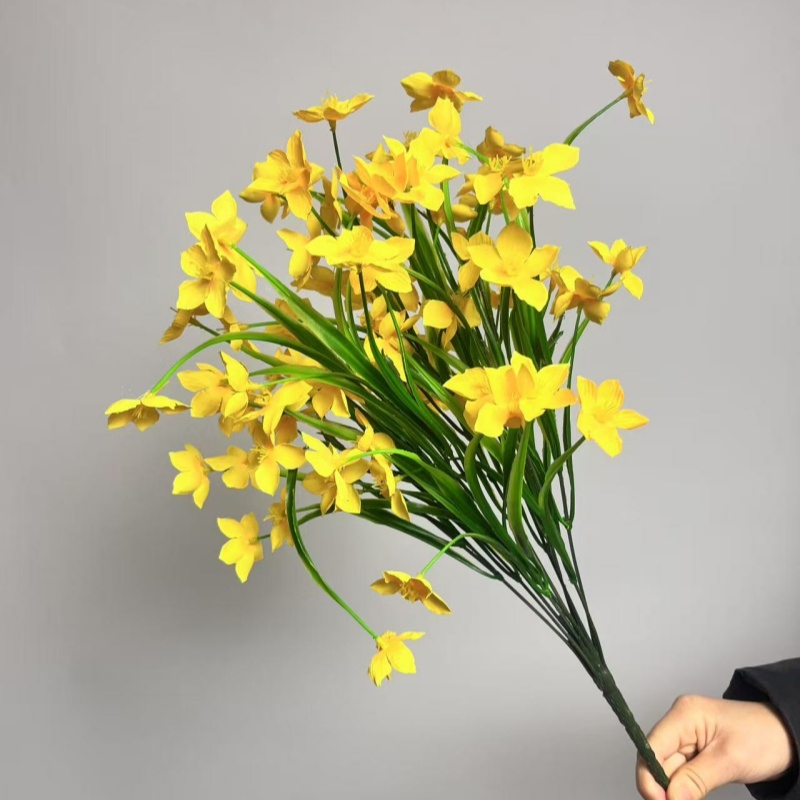Fourty Heads Orchid for Home Holiday Decoration From Factory Wholesale Artificial Flower ODM