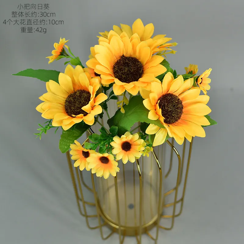 Artificial Silk Sunflower 4