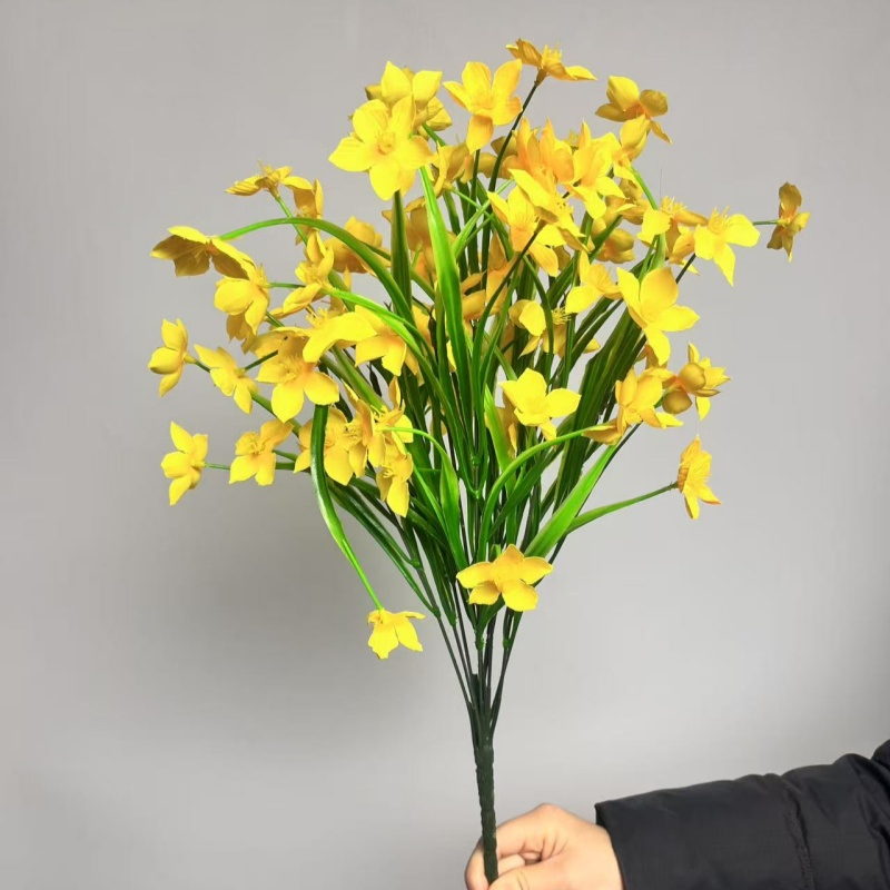Fourty Heads Orchid for Home Holiday Decoration From Factory Wholesale Artificial Flower ODM