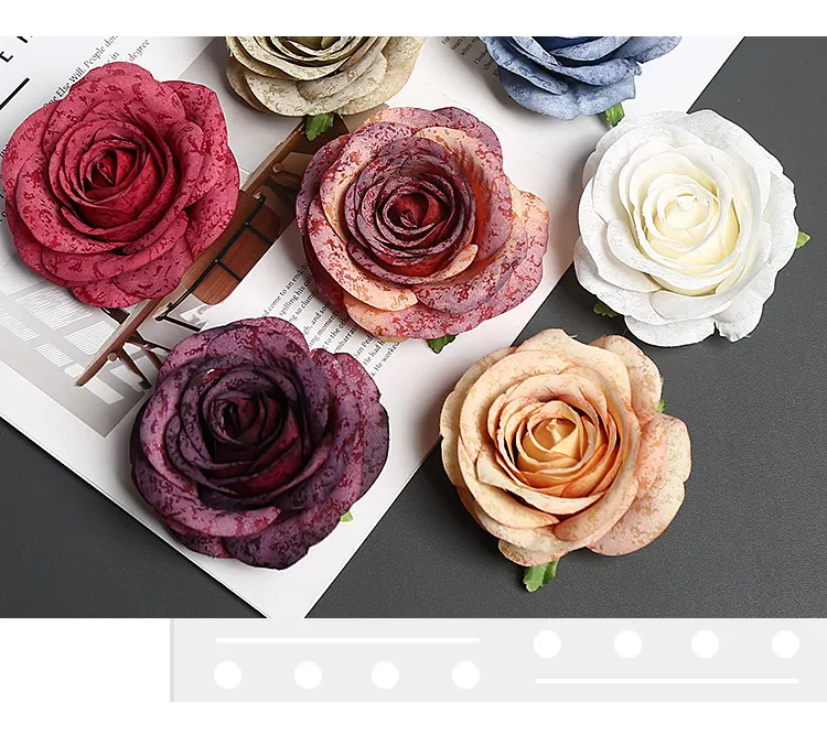 Artificial Rose Head 6