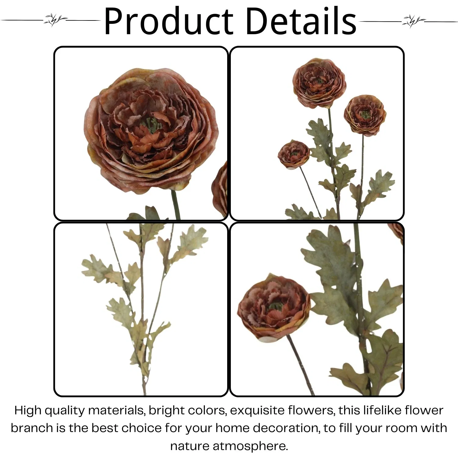 Factory Price Cheap Flowers Home Decoration Items Indoor Faux Realistic Rose Large Artificial Roses