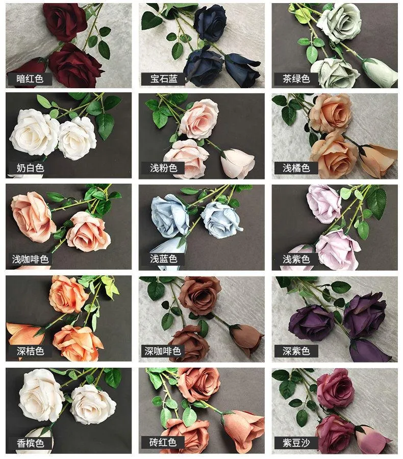 Artificial Rose Lily Bouquet 8