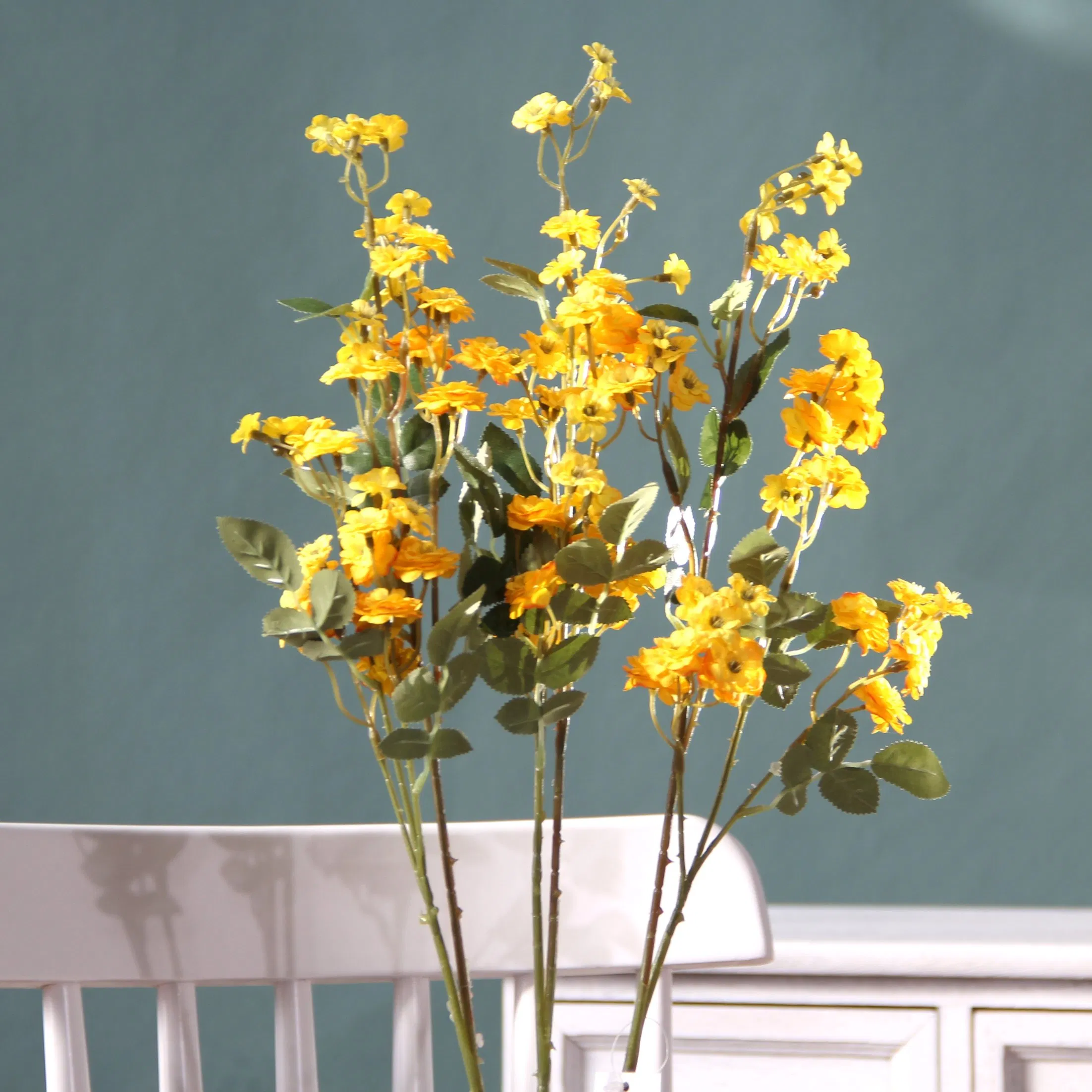 Hot Selling Artificial Rose Bouquet with Long Stems Rose for Wedding Centerpieces Home Decor