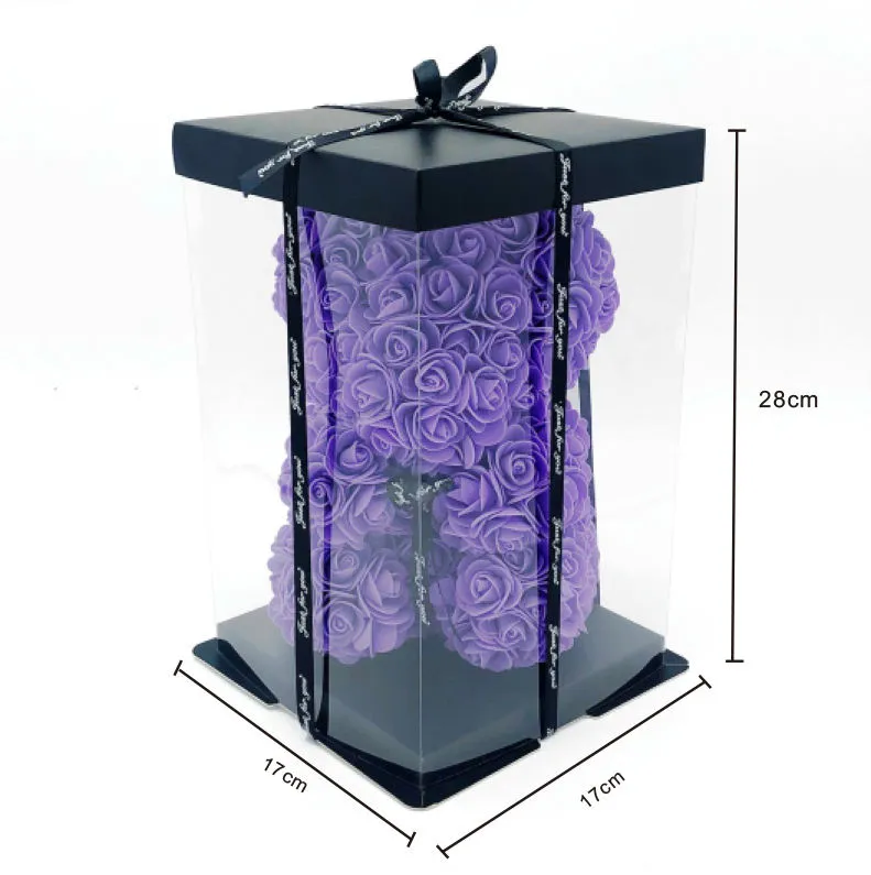 Eternal Preserved Rose Heart in Glass Dome