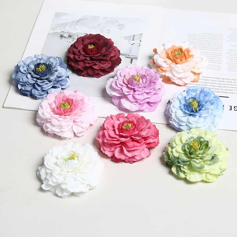 Nursery Rhyme Artificial Flower Decoration Export Quality Customer Praise Elegant Packaging Wholesale Supply Bulk Discount Stock Peony