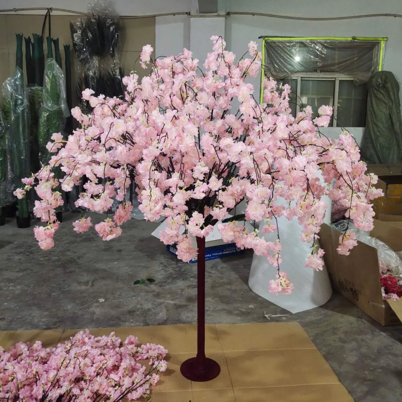 OEM Factory Customized Artificial Flowers Cherry Blossom Decoration Artificial Trees Cherry Blossoms Manufacturer in China