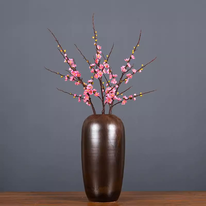 OEM Factory Customized Artificial Flowers Cherry Blossom Silk Blossoms Plastic Flower Cherry Blossom Manufacturer in China